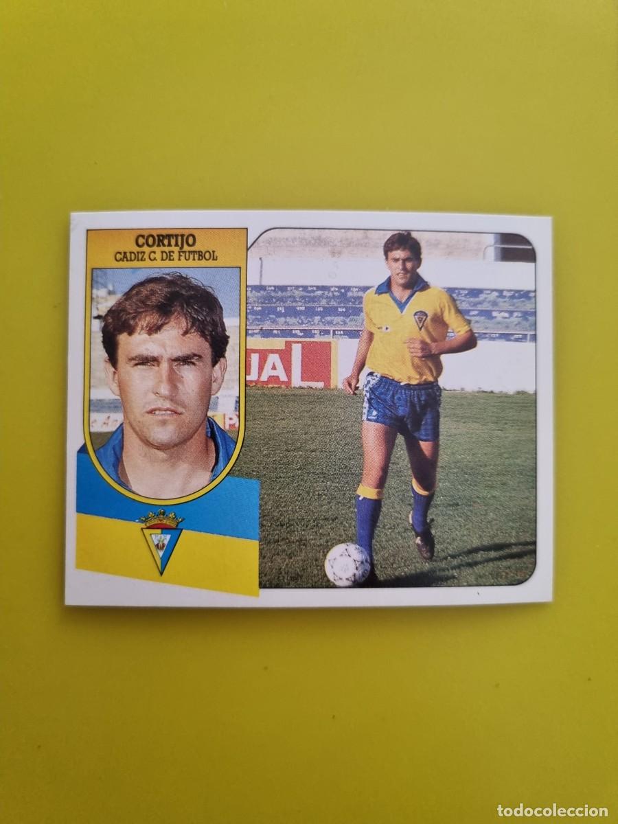 Figurine di Calcio: CROMO LIGA ESTE 91 92 1991 1992 NUNCA PEGADA SIN PEGAR CORTIJO C&Aacute;DIZ AR826