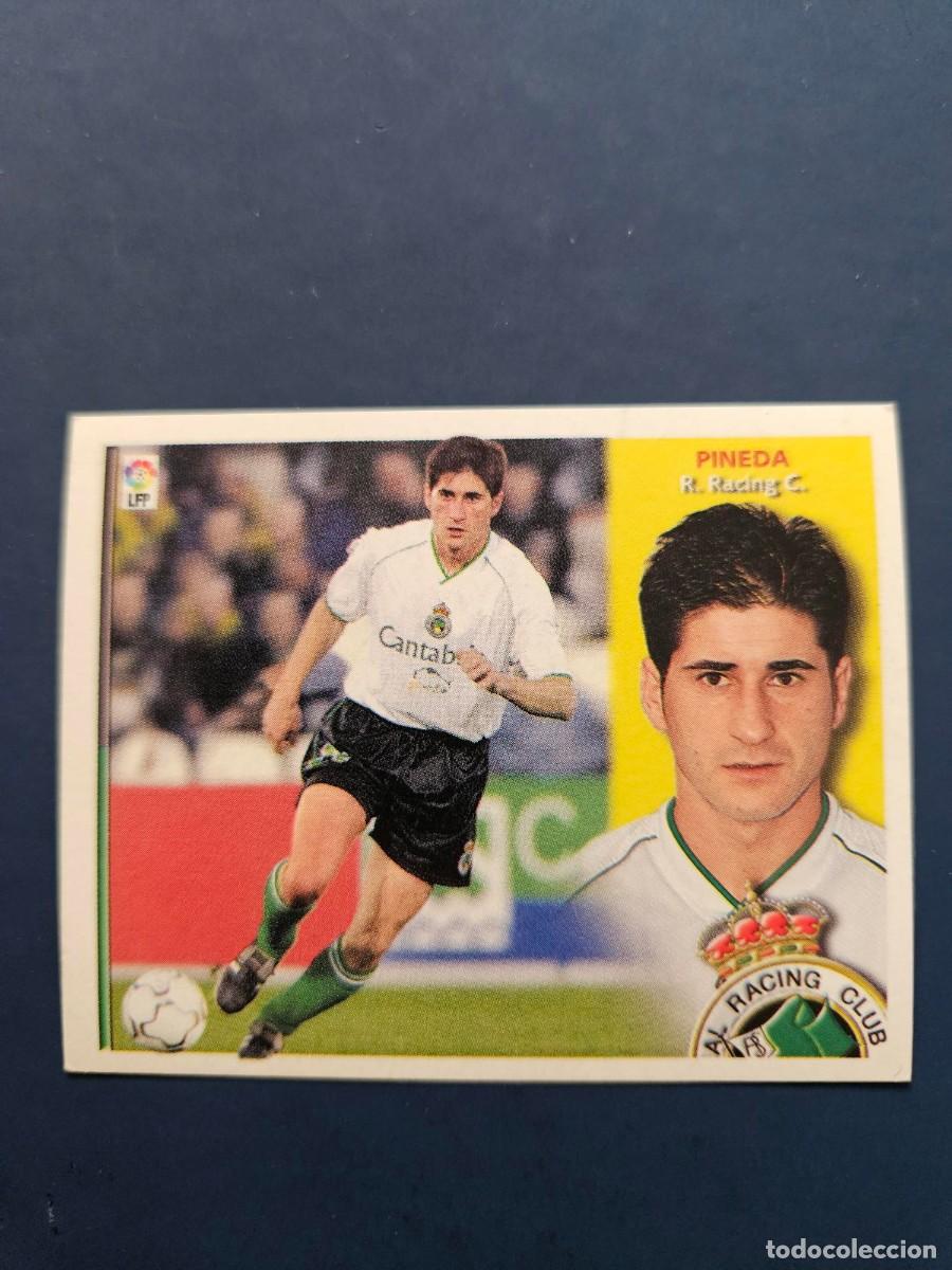 Figurine di Calcio: PINEDA RACING SANTANDER LIGA ESTE 02 03 2002 2003 SIN PEGAR NUNCA PEGADO