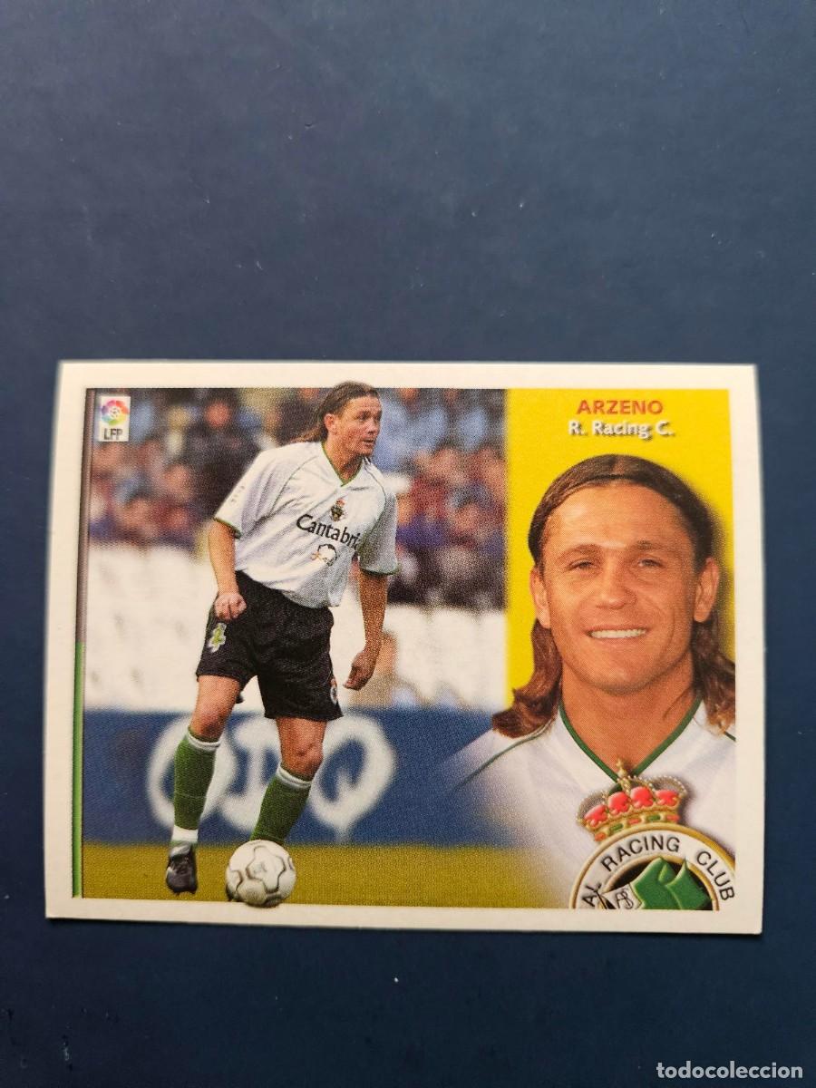 Figurine di Calcio: ARZENO RACING SANTANDER LIGA ESTE 02 03 2002 2003 SIN PEGAR NUNCA PEGADO