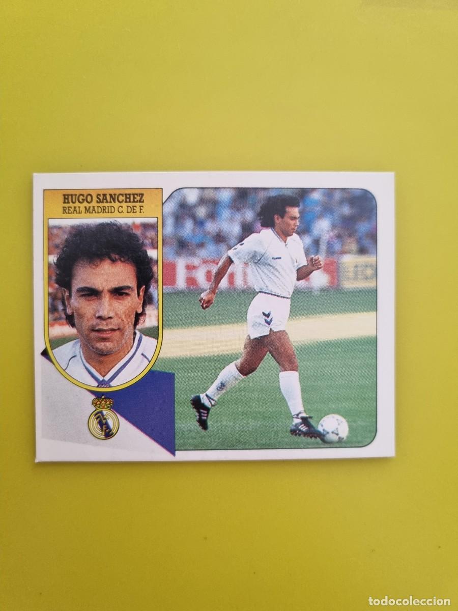 Figurine di Calcio: CROMO LIGA ESTE 91 92 1991 1992 NUNCA PEGADO SIN PEGAR HUGO SANCHEZ REAL MADRID AR826