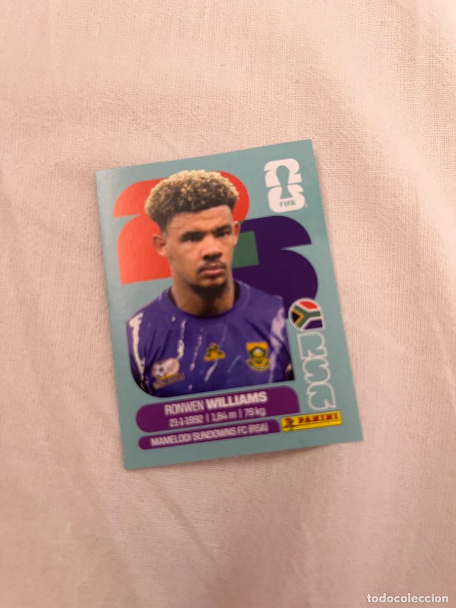 Figurine di Calcio: 2 RONWEN WILLIAMS SUDAFRICA MUNDIAL 26 2026 FIFA WORLD CUP PANINI