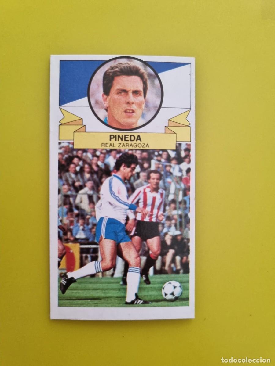 Cartes &agrave; collectionner de Football: CROMO LIGA ESTE NUNCA PEGADO SIN PEGAR 85 86 1985 1986 PINEDA REAL ZARAGOZA N&ordm;16 FICHAJES AR826