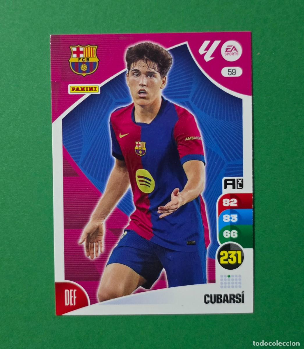 Cartes &agrave; collectionner de Football: 59 CUBARS&Iacute; - BARCELONA - ADRENALYN XL 2024-25 - 24/25 (NUEVO)