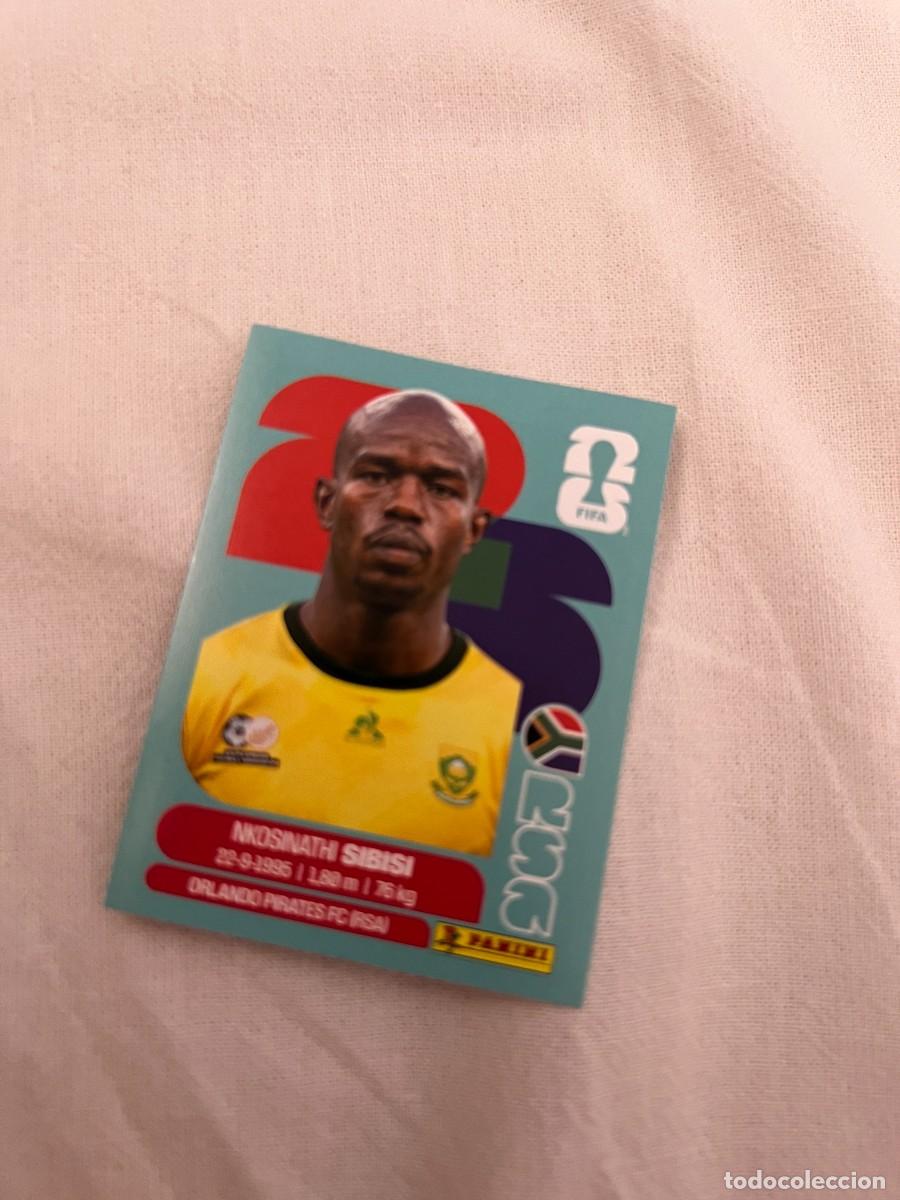 Cartes &agrave; collectionner de Football: 10 NKOSINATHI SIBISI SUDAFRICA MUNDIAL 26 2026 FIFA WORLD CUP PANINI
