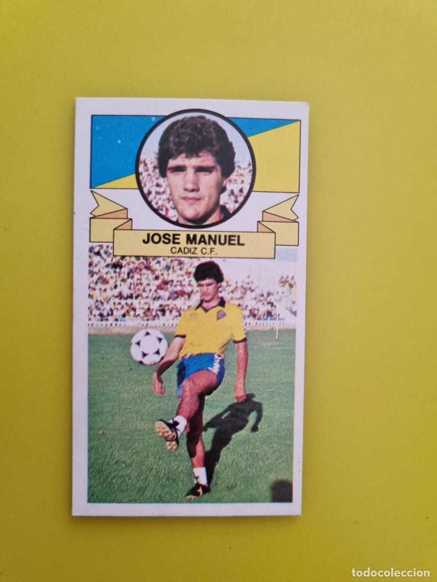 Cartes &agrave; collectionner de Football: CROMO LIGA ESTE 85 86 1985 1986 NUNCA PEGADO SIN PEGAR JOSE MANUEL C&Aacute;DIZ N&ordm;37 FICHAJES AR826