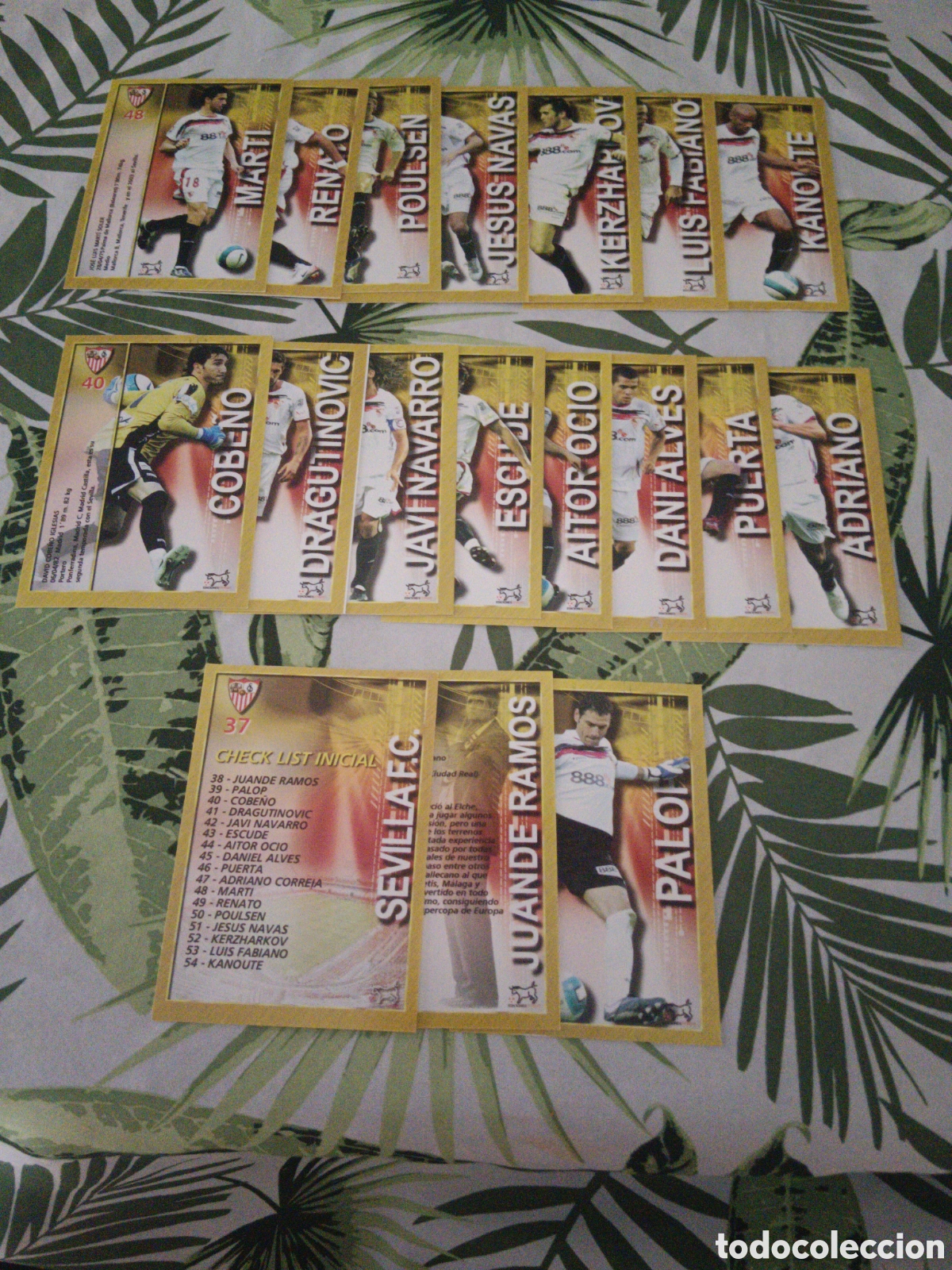 Cartes &agrave; collectionner de Football: Cromos Mundicromo 2007/2008 Sevilla FC