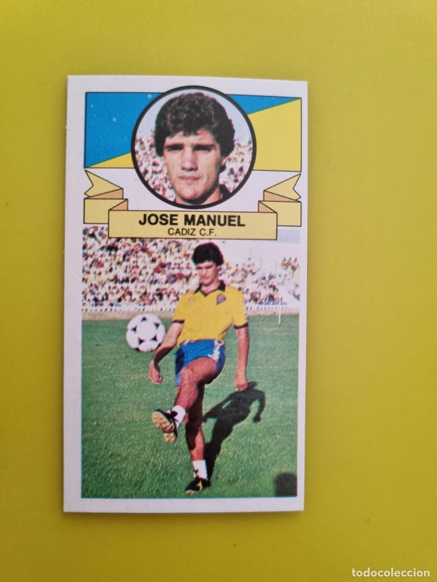Cartes &agrave; collectionner de Football: CROMO LIGA ESTE 85 86 1985 1986 NUNCA PEGADO SIN PEGAR JOSE MANUEL C&Aacute;DIZ N&ordm;37 FICHAJES AR826