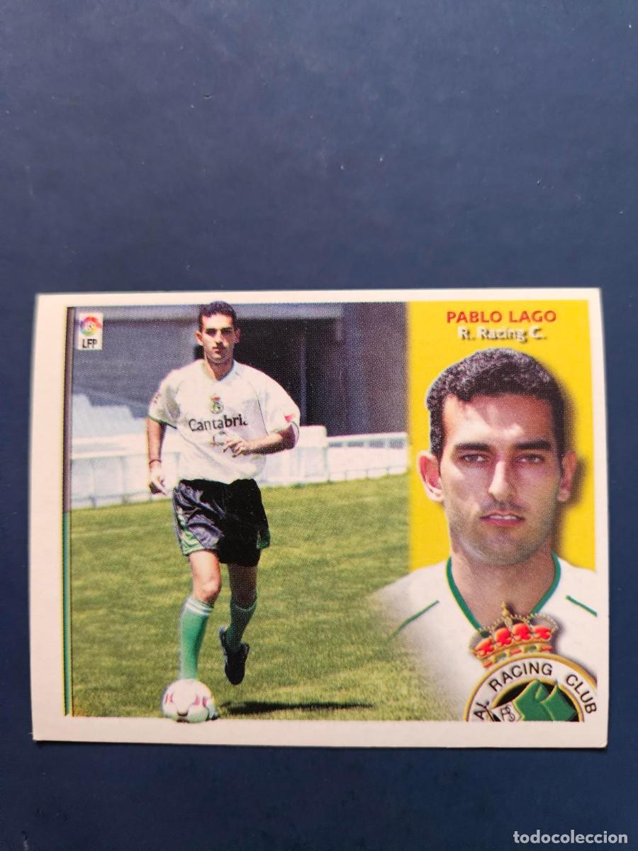 Cartes &agrave; collectionner de Football: PABLO LAGO RACING SANTANDER COLOCA LIGA ESTE 02 03 2002 2003 SIN PEGAR NUNCA PEGADO