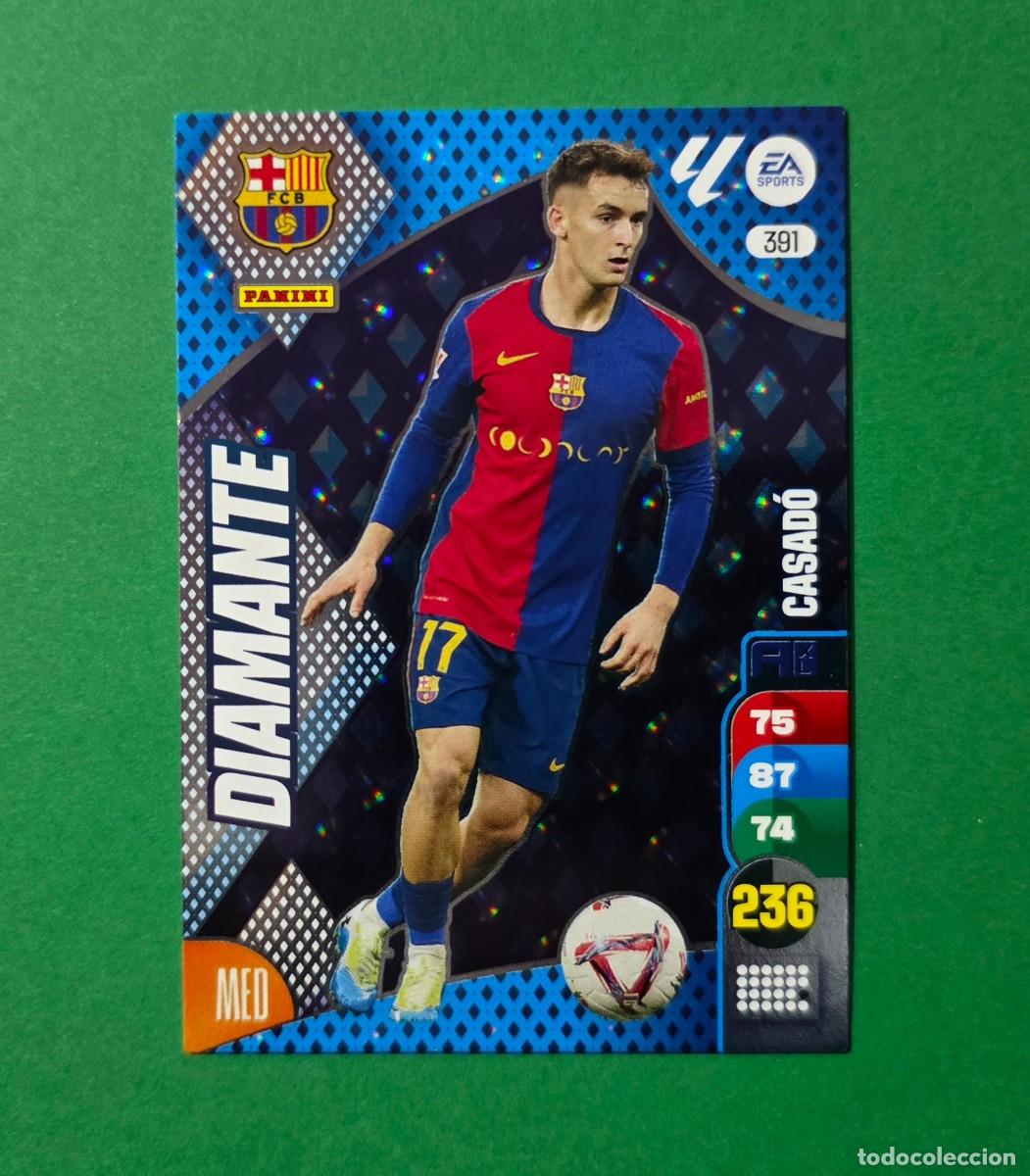 Cartes &agrave; collectionner de Football: 391 CASAD&Oacute; (DIAMANTE) - BARCELONA - ADRENALYN XL 2024-25 - 24/25 (NUEVO)