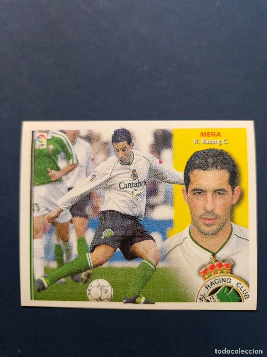 Football Stickers: MENA RACING SANTANDER LIGA ESTE 02 03 2002 2003 SIN PEGAR NUNCA PEGADO
