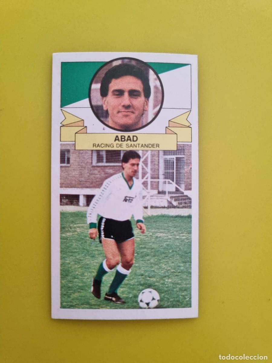 Football Stickers: CROMO LIGA ESTE 85 86 1985 1986 NUNCA PEGADO SIN PEGAR ABAD RACING SANTANDER AR826
