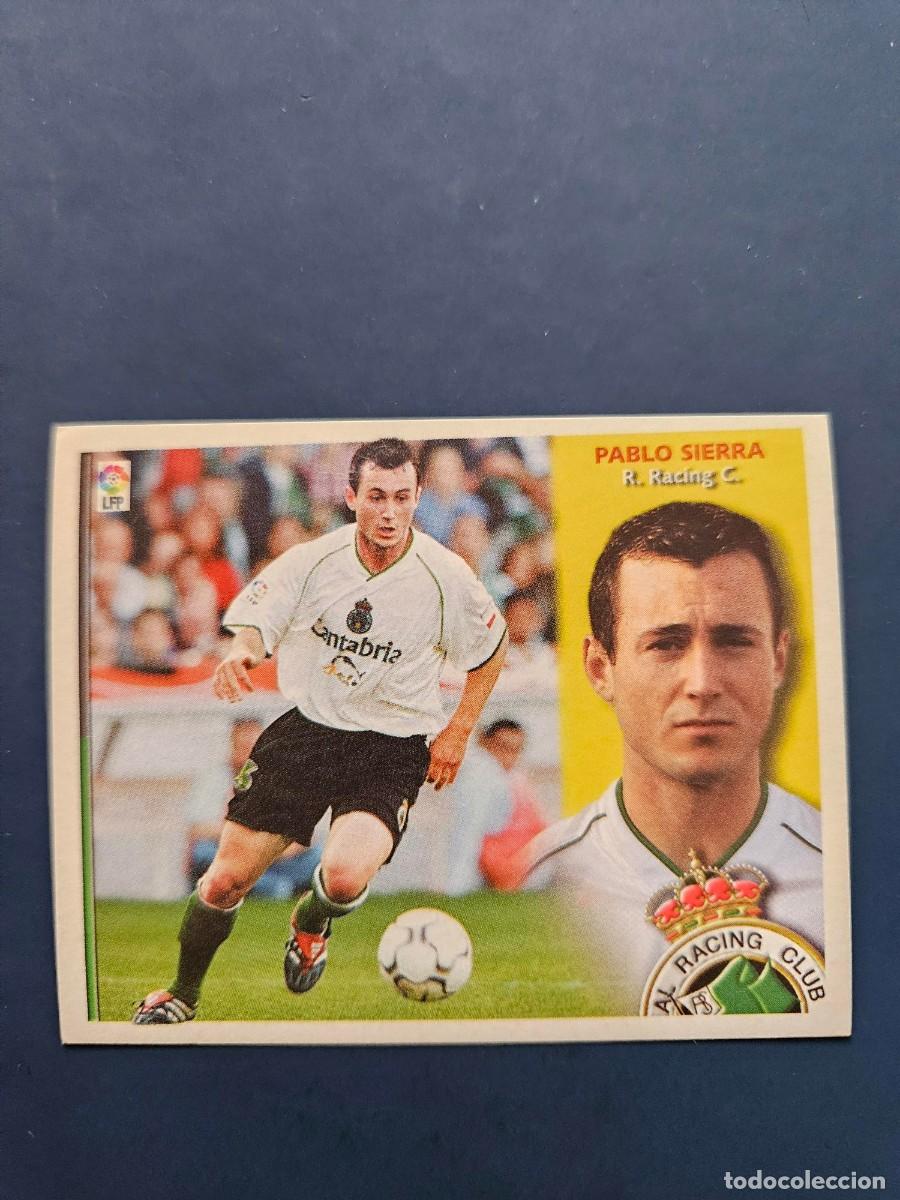 Football Stickers: PABLO SIERRA RACING SANTANDER LIGA ESTE 02 03 2002 2003 SIN PEGAR NUNCA PEGADO