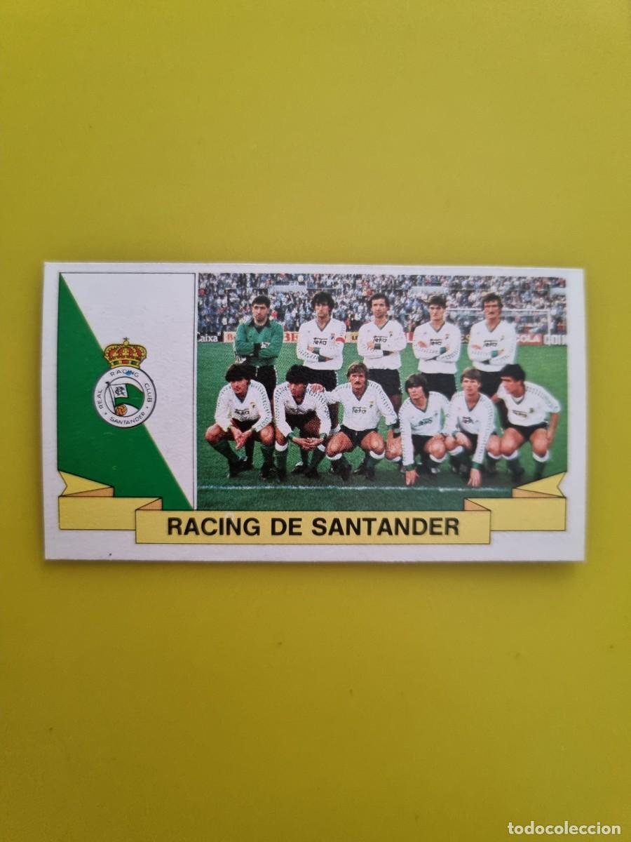 Football Stickers: CROMO LIGA ESTE 85 86 1985 1986 NUNCA PEGADO SIN PEGAR ALINEACIONES RACING DE SANTANDER AR826