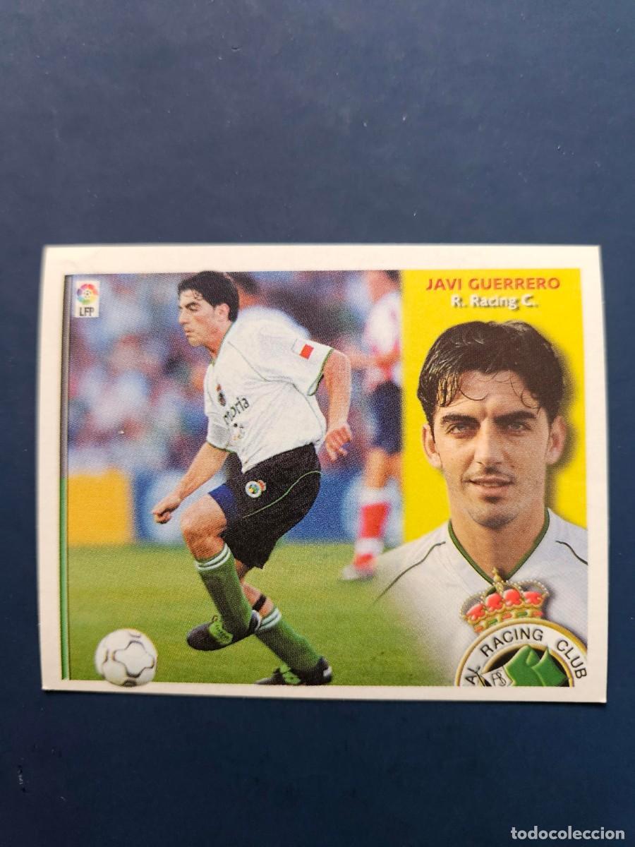Football Stickers: JAVI GUERRERO RACING SANTANDER LIGA ESTE 02 03 2002 2003 SIN PEGAR NUNCA PEGADO