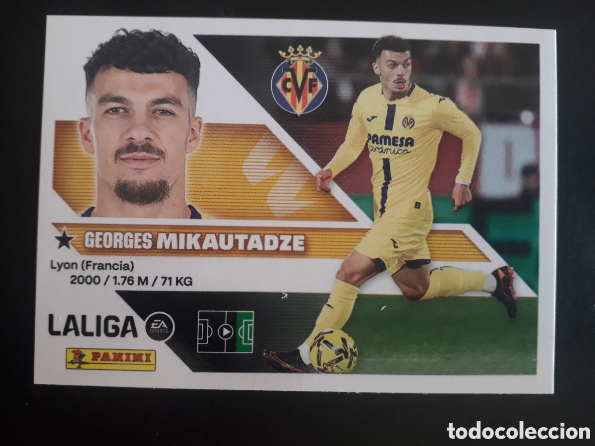 Football Stickers: MIKAUTADZE VILLARREAL N&deg; 19 ED ESTE 2026 2027 26 27 SIN PEGAR PEDIDO M&Iacute;NIMO 3&euro;