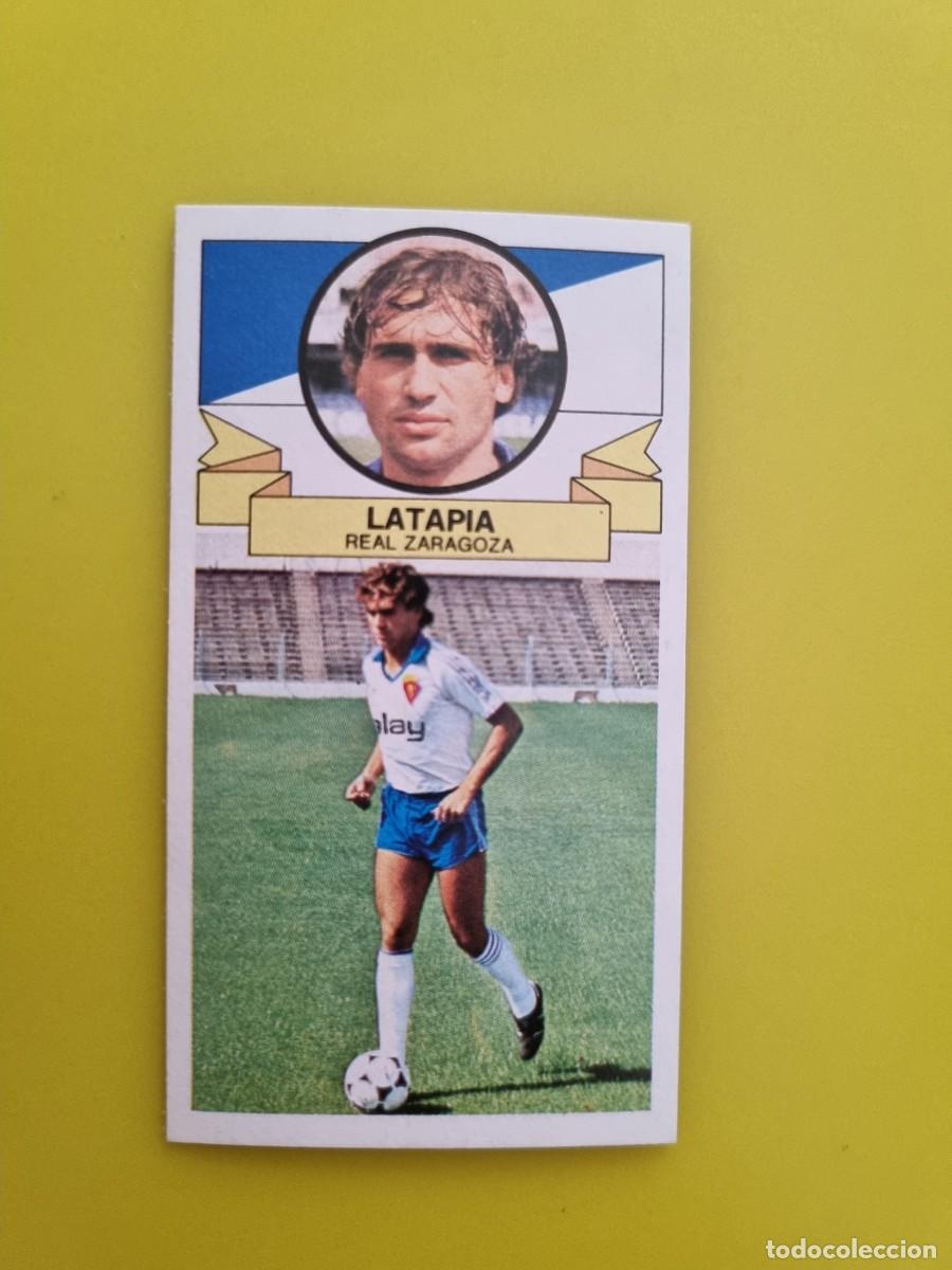 Football Stickers: CROMO LIGA ESTE 85 86 1985 1986 NUNCA PEGADO SIN PEGAR LATAPIA REAL ZARAGOZA AR826