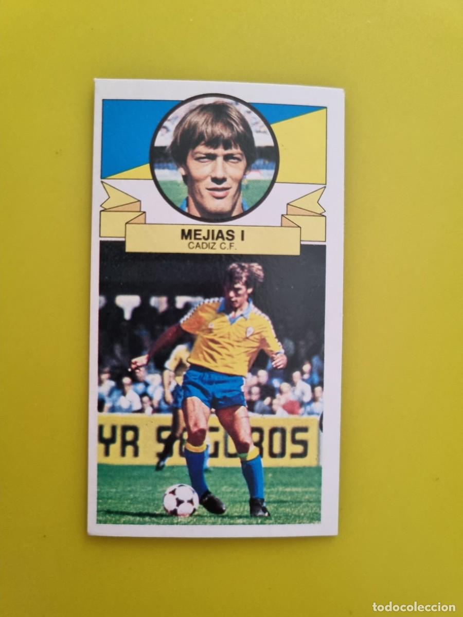 Fu&szlig;ball-Sticker: CROMO LIGA ESTE 85 86 1985 1986 NUNCA PEGADO SIN PEGAR MEJIAS I C&Aacute;DIZ AR826