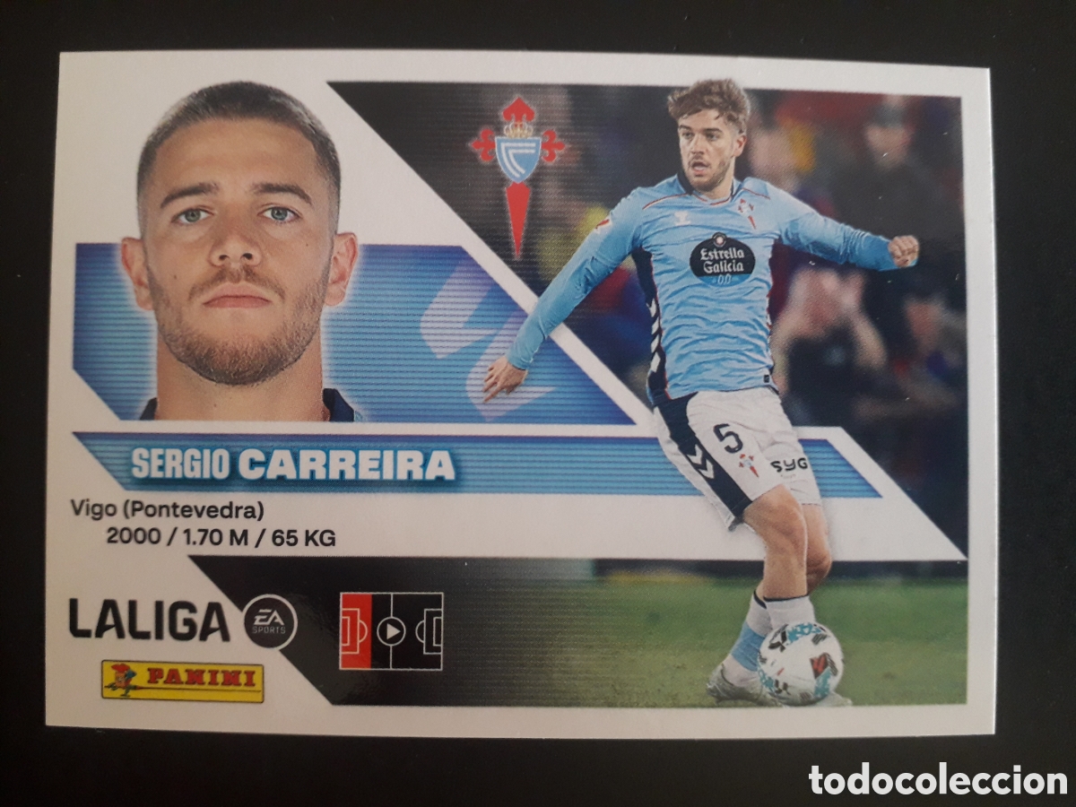 Fu&szlig;ball-Sticker: CARREIRA CELTA DE VIGO N&deg; 10 ED ESTE 2026 2027 26 27 SIN PEGAR PEDIDO M&Iacute;NIMO 3&euro;