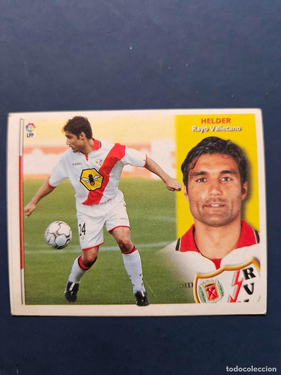 Fu&szlig;ball-Sticker: HELDER RAYO VALLECANO LIGA ESTE 02 03 2002 2003 SIN PEGAR NUNCA PEGADO