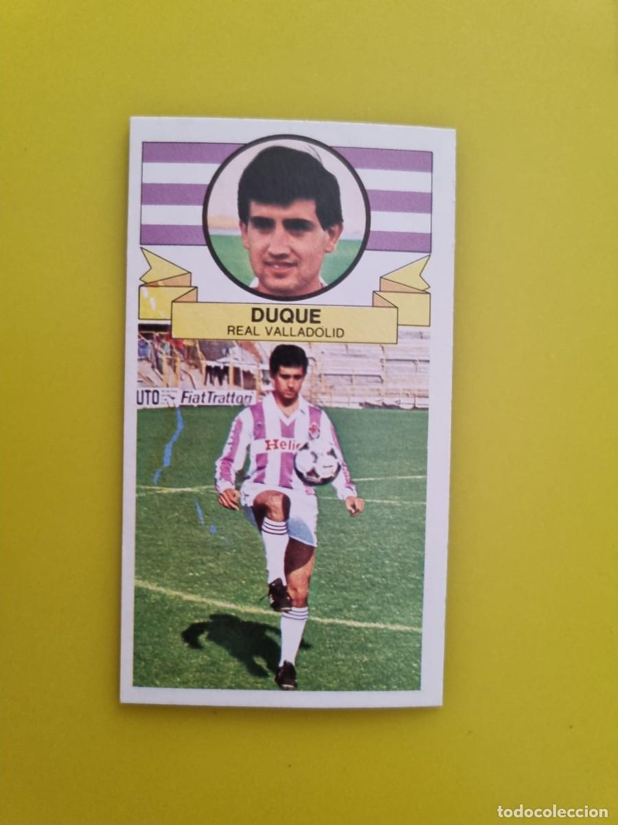 Figurine di Calcio: ESTE 85 86 1985 1986 NUNCA PEGADO SIN PEGAR DUQUE VALLADOLID AR826