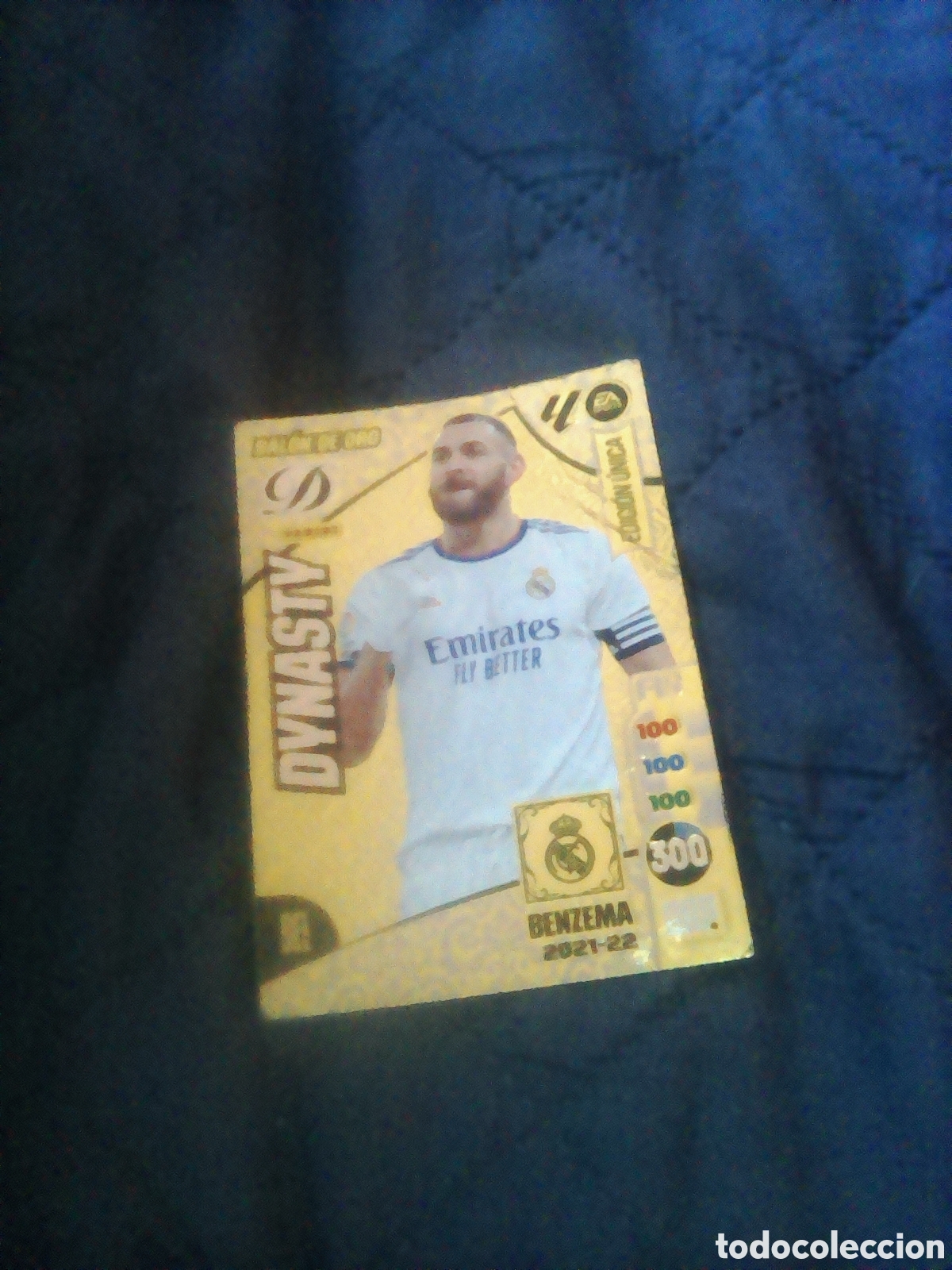 Cromos de f&uacute;tbol: DYNASTY BALON DE ORO Benzema 2024-25