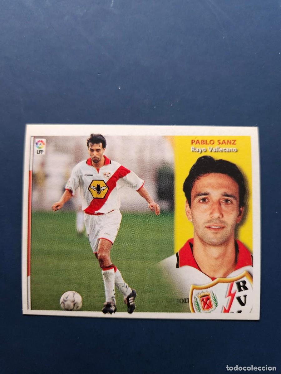 Cromos de f&uacute;tbol: PABLO SANZ RAYO VALLECANO LIGA ESTE 02 03 2002 2003 SIN PEGAR NUNCA PEGADO