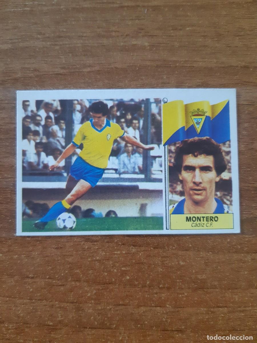 Cromos de f&uacute;tbol: Coloca Montero (C&aacute;diz) Liga 86-87 ESTE. Nunca pegado, sin pegar