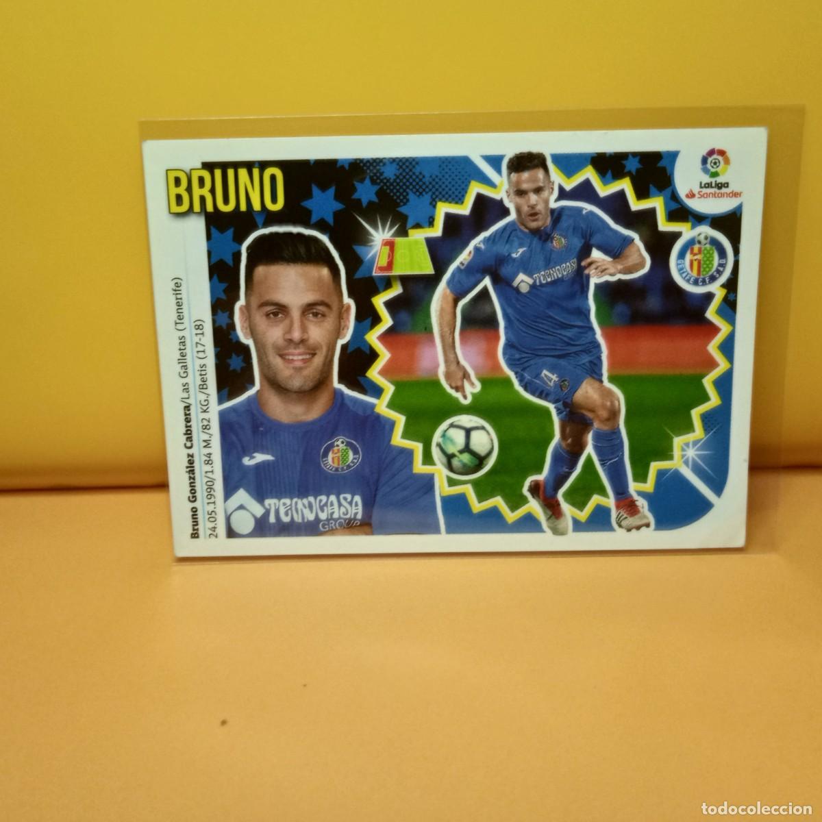 Cromos de f&uacute;tbol: EDICIONES ESTE 2018 2019 18 19 GETAFE C.F BRUNO 4