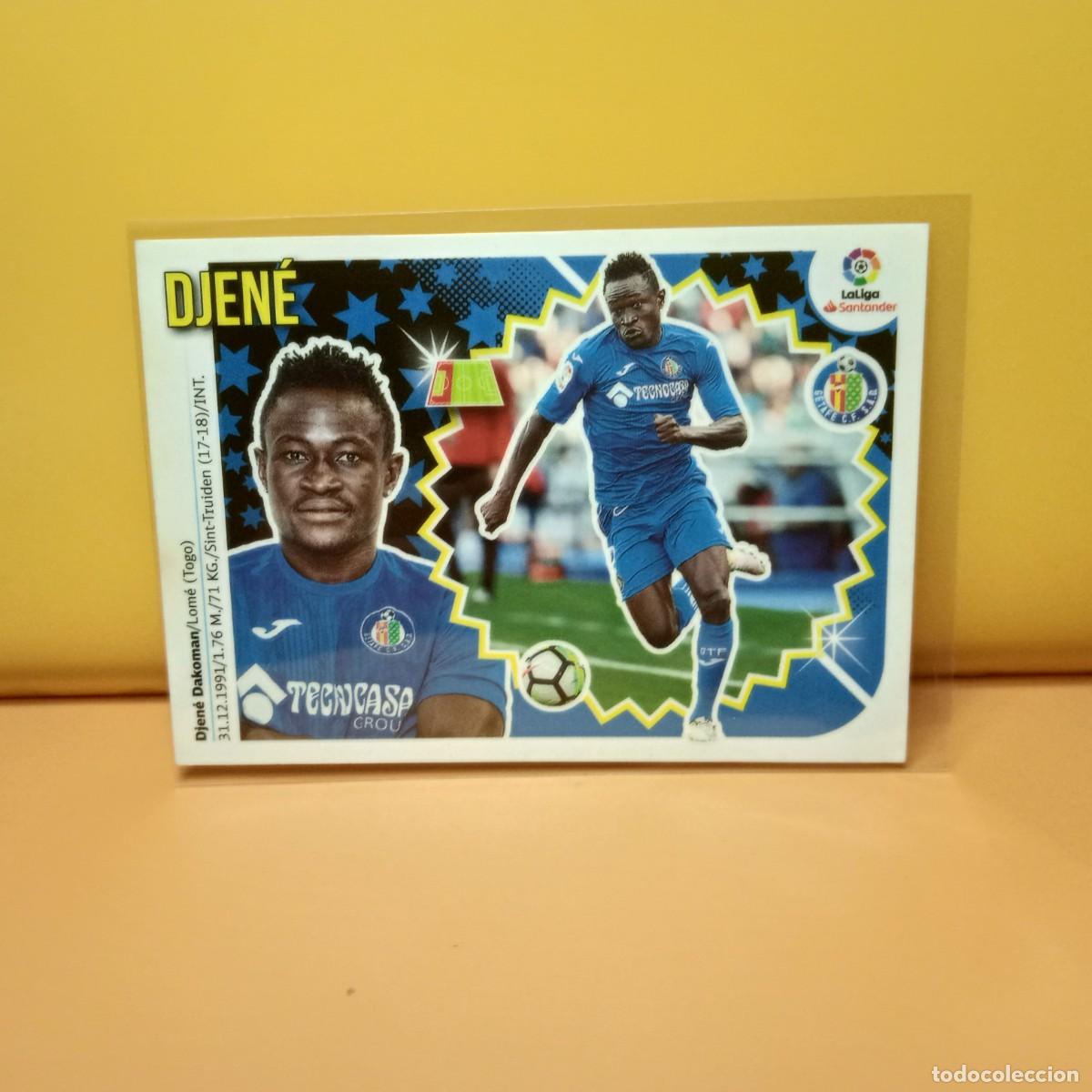 Cromos de Futebol: EDICIONES ESTE 2018 2019 18 19 GETAFE C.F DJENE 5