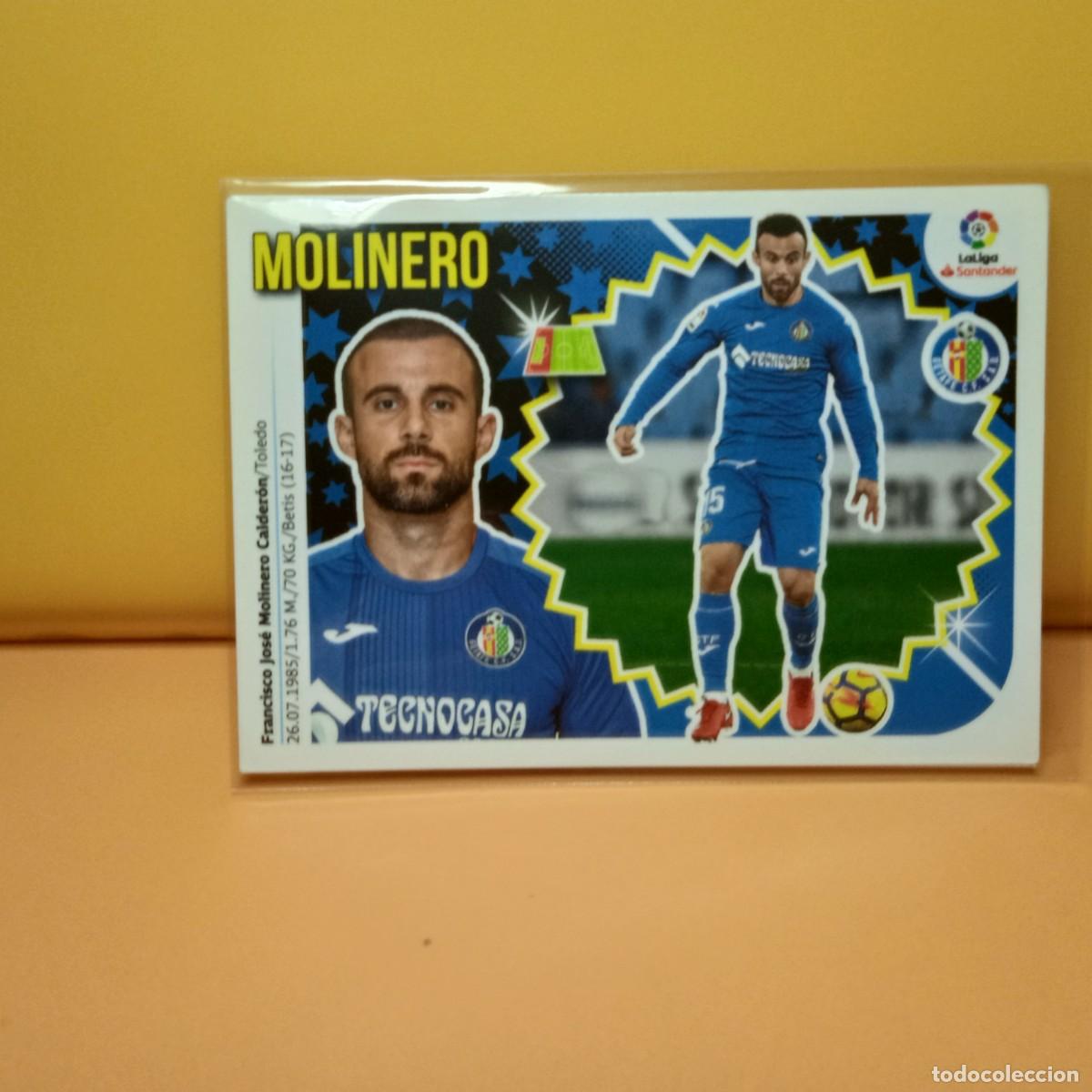 Cartes &agrave; collectionner de Football: EDICIONES ESTE 2018 2019 18 19 GETAFE C.F MOLINERO 7B 7 B