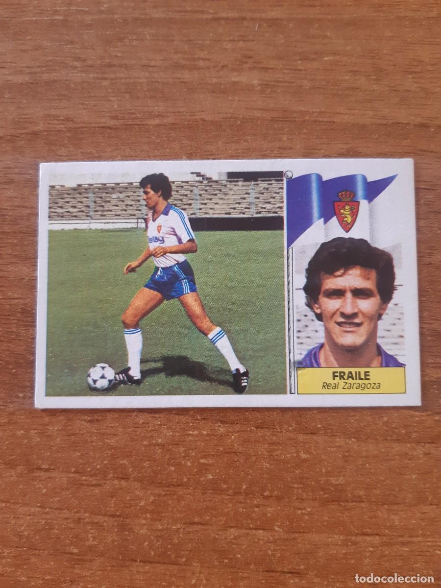 Cartes &agrave; collectionner de Football: Fraile (Zaragoza) Liga 86-87 ESTE. Nunca pegado, sin pegar