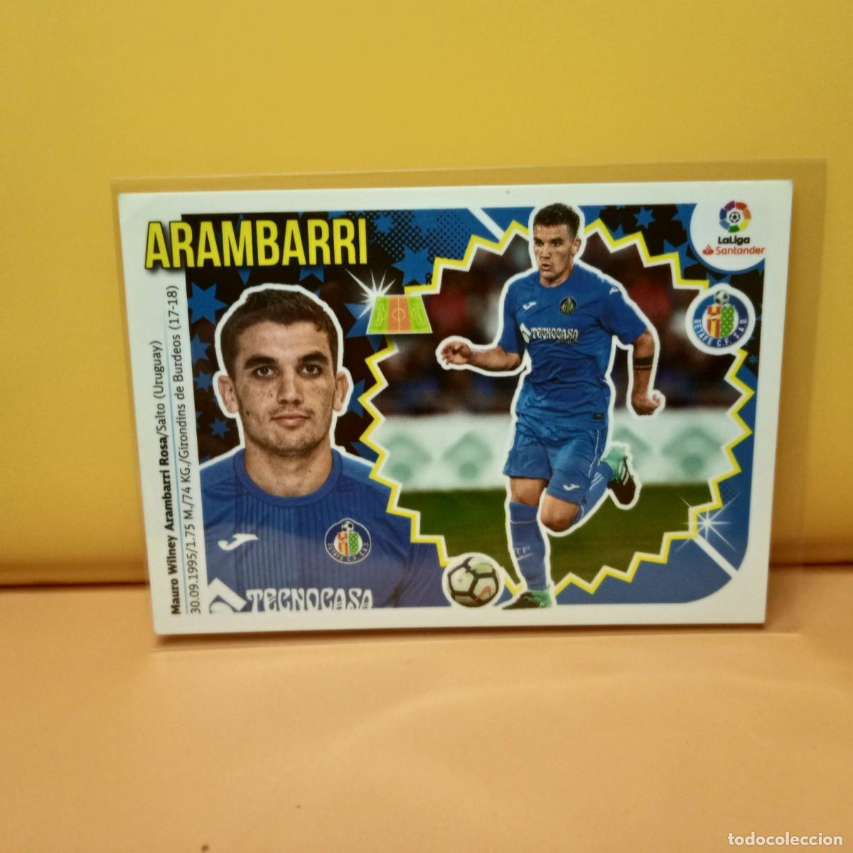 Cromos de Futebol: EDICIONES ESTE 2018 2019 18 19 GETAFE C.F ARAMBARRI 8
