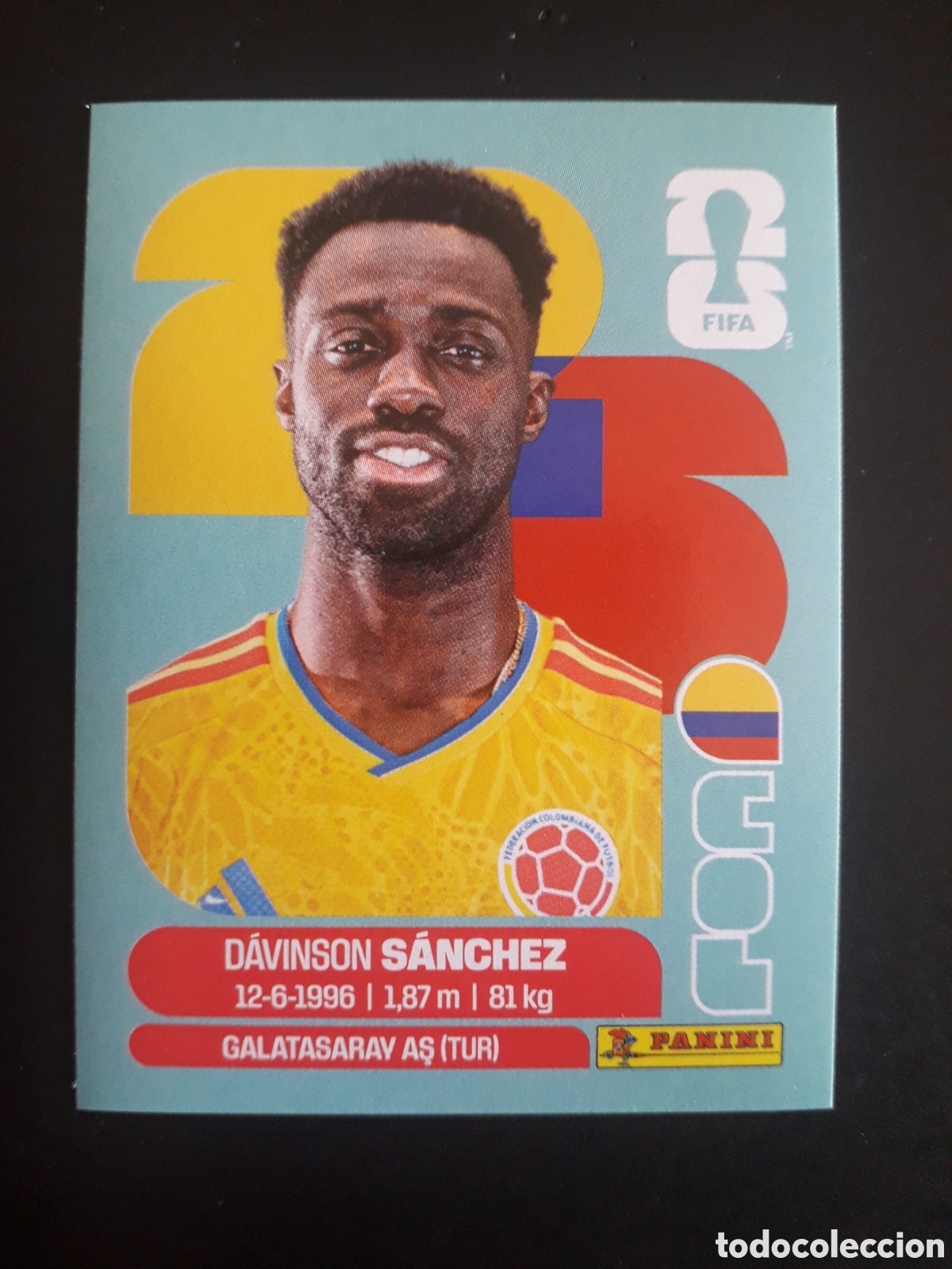 Cartes &agrave; collectionner de Football: S&Aacute;NCHEZ COLOMBIA COL 4 MUNDIAL F&Uacute;TBOL 2026 FIFA WORLD CUP PANINI SIN PEGAR PEDIDO M&Iacute;NIMO 3&euro;