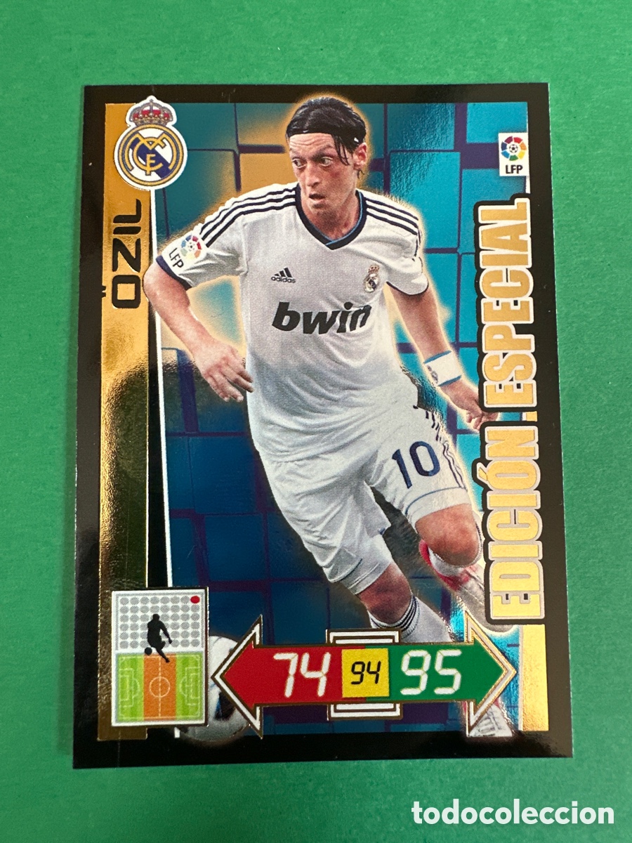 Cartes &agrave; collectionner de Football: &Ouml;ZIL (R.MADRID) EDICI&Oacute;N ESPECIAL LIMITADA ADRENALYN XL LIGA 2012-2013 12 13 TRADING CARD PANINI