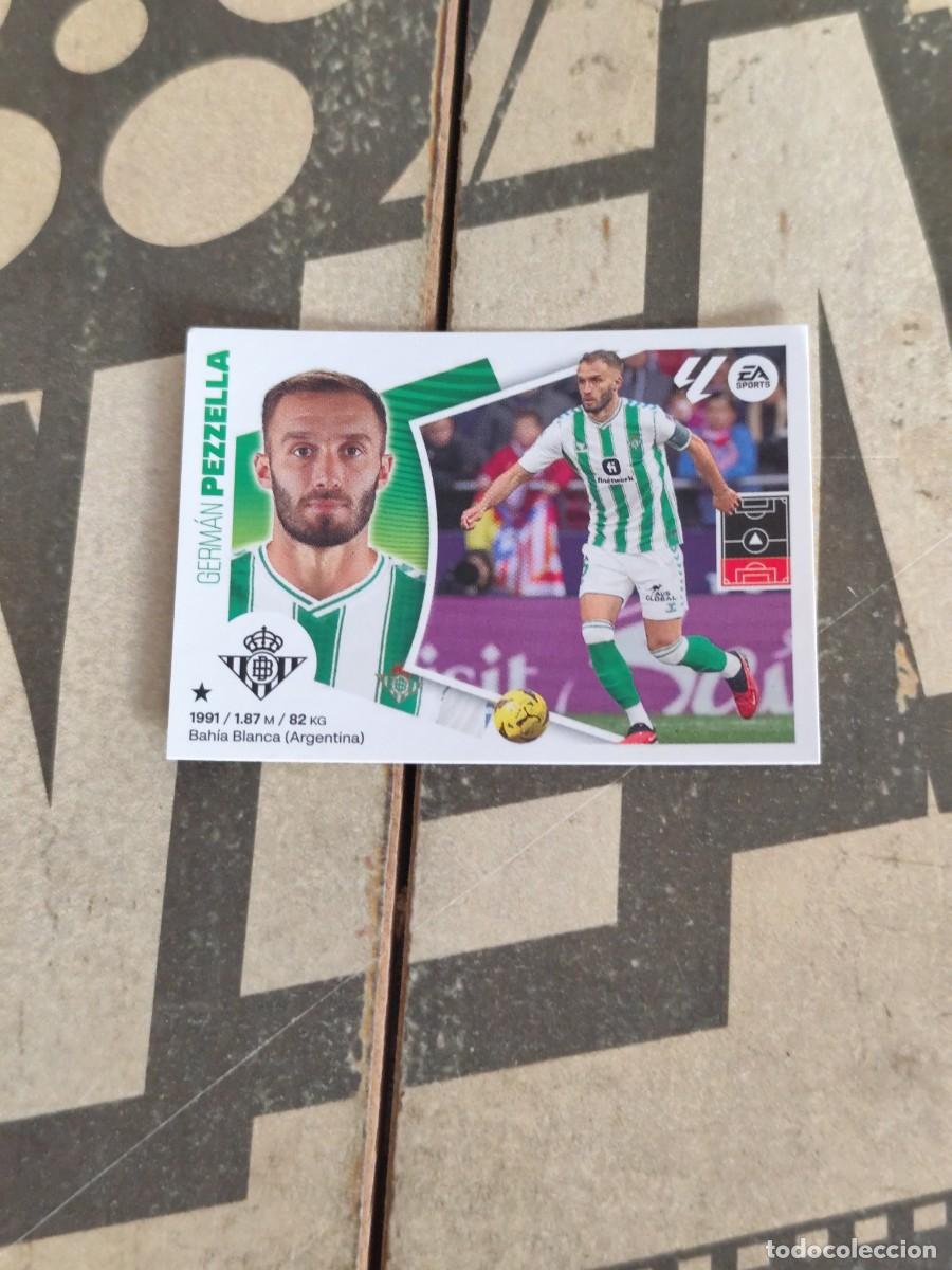 Cartes &agrave; collectionner de Football: Pezzella N&deg; 8 Betis Liga Este 24/25 sin pegar