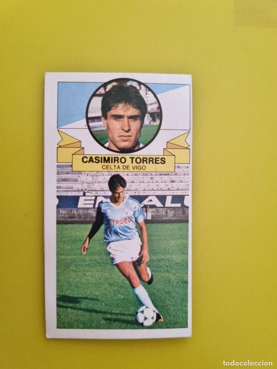 Cromos de f&uacute;tbol: ESTE 85 86 1985 1986 DESPEGADA CASIMIRO TORRES CELTA DE VIGO N&ordm;36 ULTIMOS FICHAJES AR826 LEER