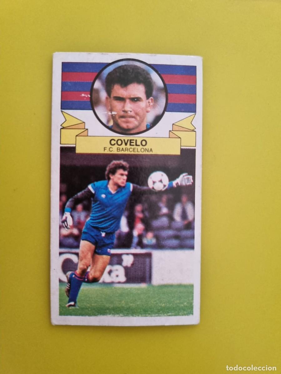 Cromos de f&uacute;tbol: ESTE 85 86 1985 1986 DESPEGADA COVELO BARCELONA N&ordm;25 ULTIMOS FICHAJES AR826 LEER