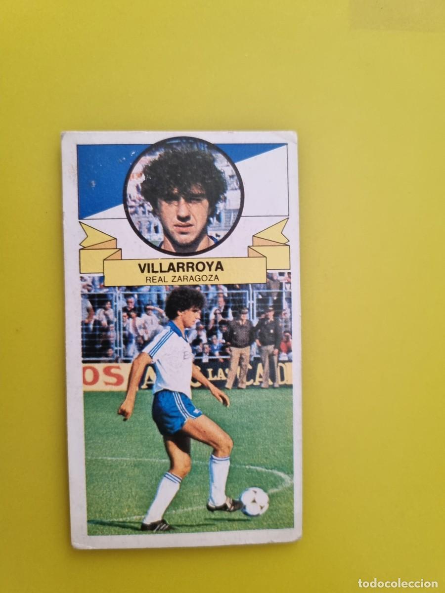 Cromos de f&uacute;tbol: ESTE 85 86 1985 1986 DESPEGADA VILLARROYA REAL ZARAGOZA AR826 LEER