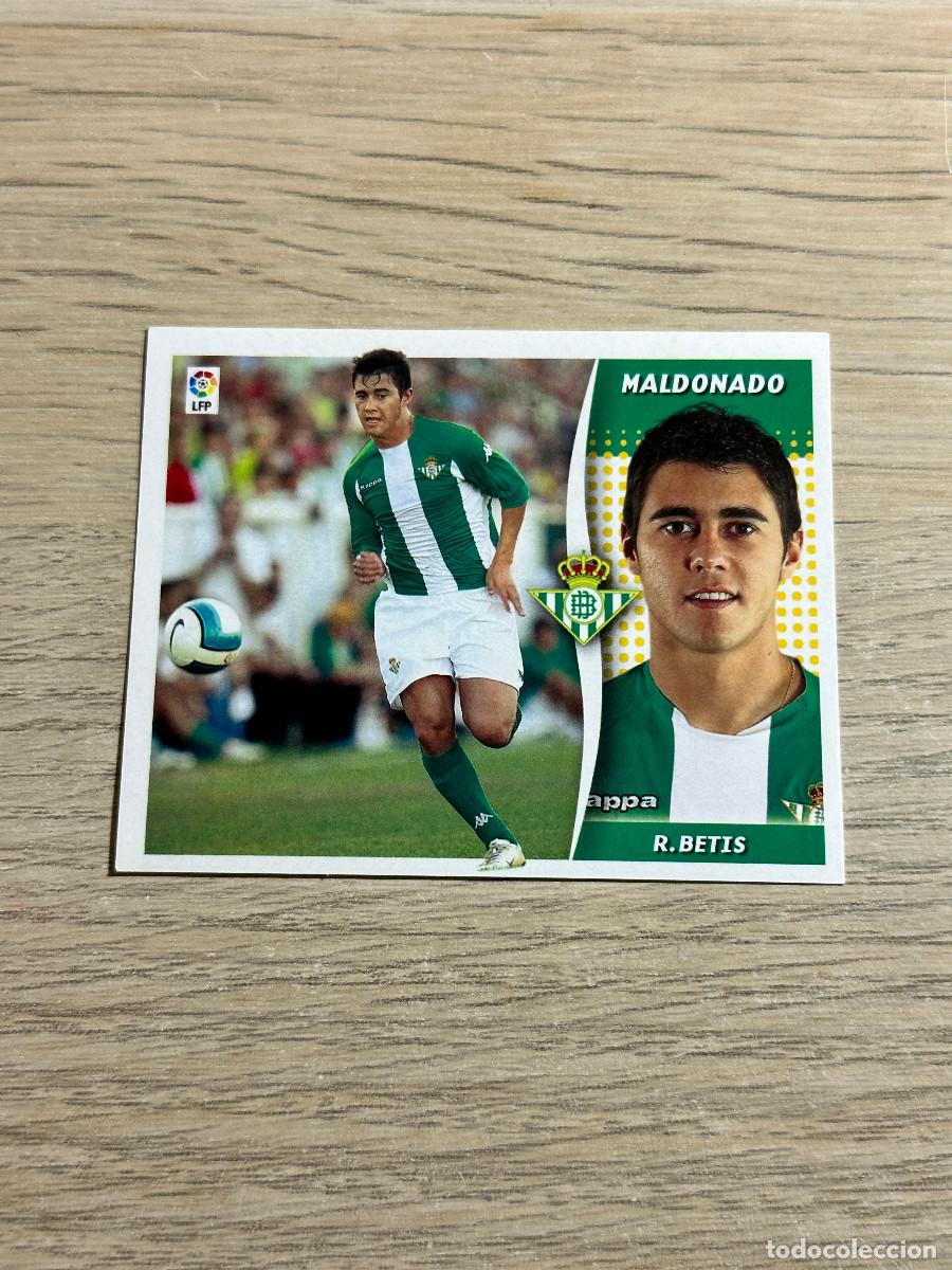 Cromos de f&uacute;tbol: MALDONADO COLOCA BETIS COLECCIONES ESTE LIGA 2006 2007 06 07 SIN PEGAR NUNCA PEGADO