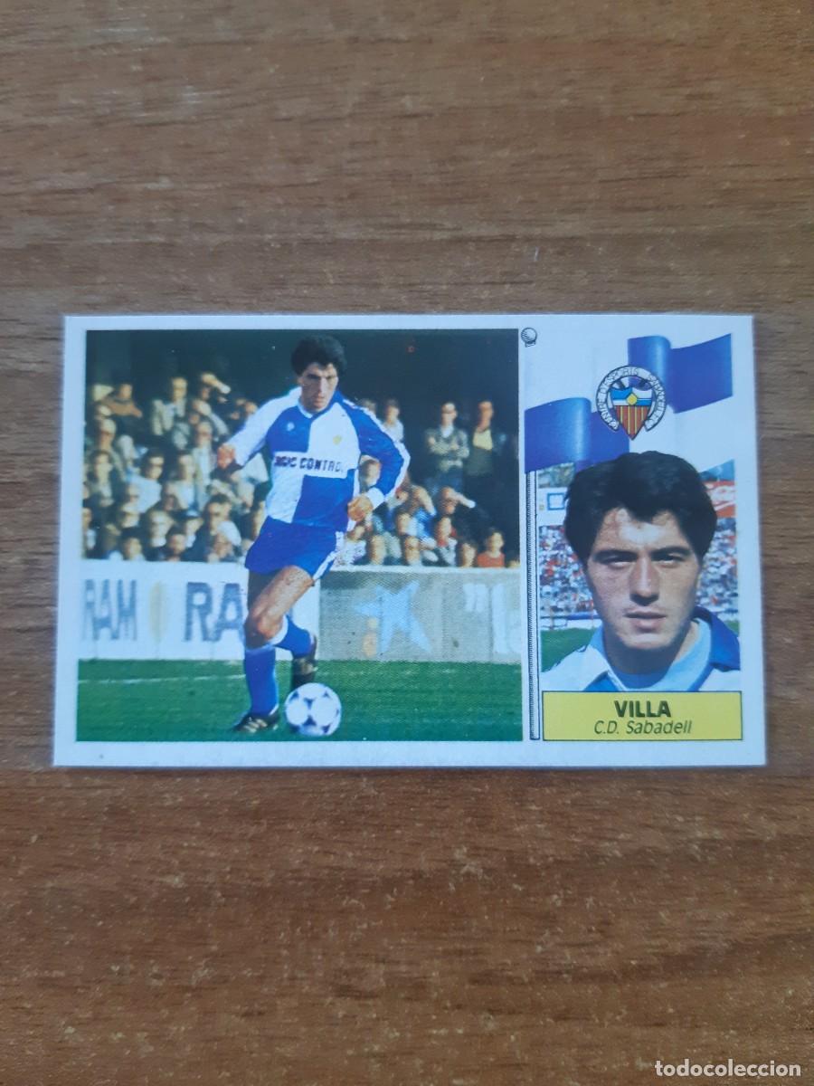 Cromos de f&uacute;tbol: Baja Villa (Sabadell) Liga 86-87 ESTE. Nunca pegado, sin pegar