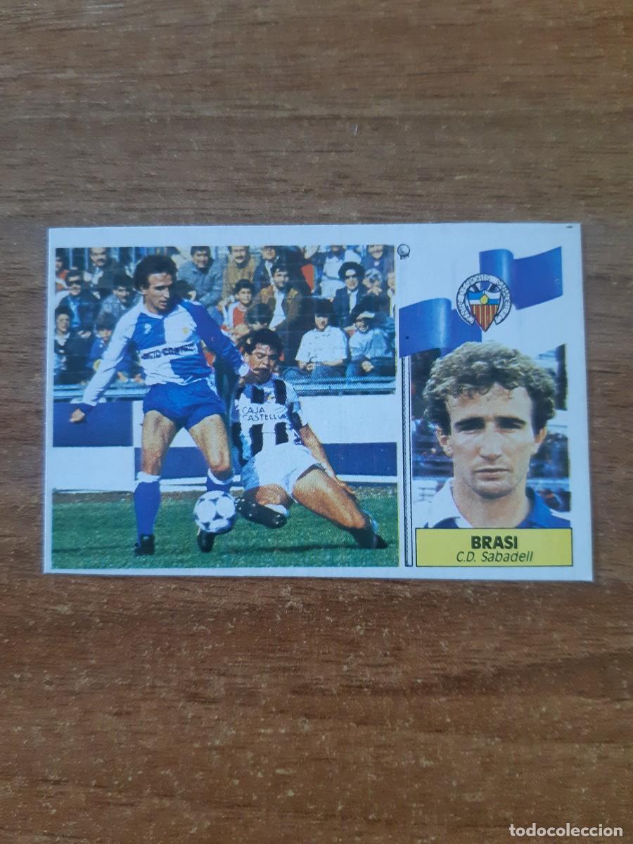 Cromos de f&uacute;tbol: Baja Brasi (Sabadell) Liga 86-87 ESTE. Nunca pegado, sin pegar