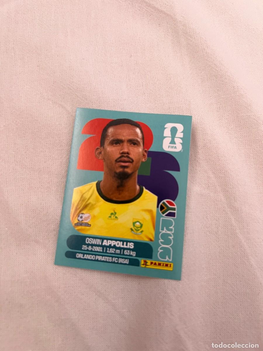 Cromos de f&uacute;tbol: 20 OSWIN APPOLLIS SUDAFRICA MUNDIAL 26 2026 FIFA WORLD CUP PANINI