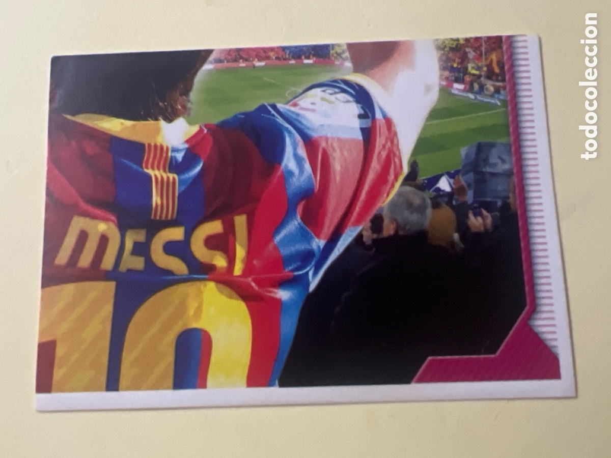 Cromos de f&uacute;tbol: E77. CROMO - N&ordm; 180 - MESSI - F.C. BARCELONA - LIGA 2010 / 2011 - PANINI.