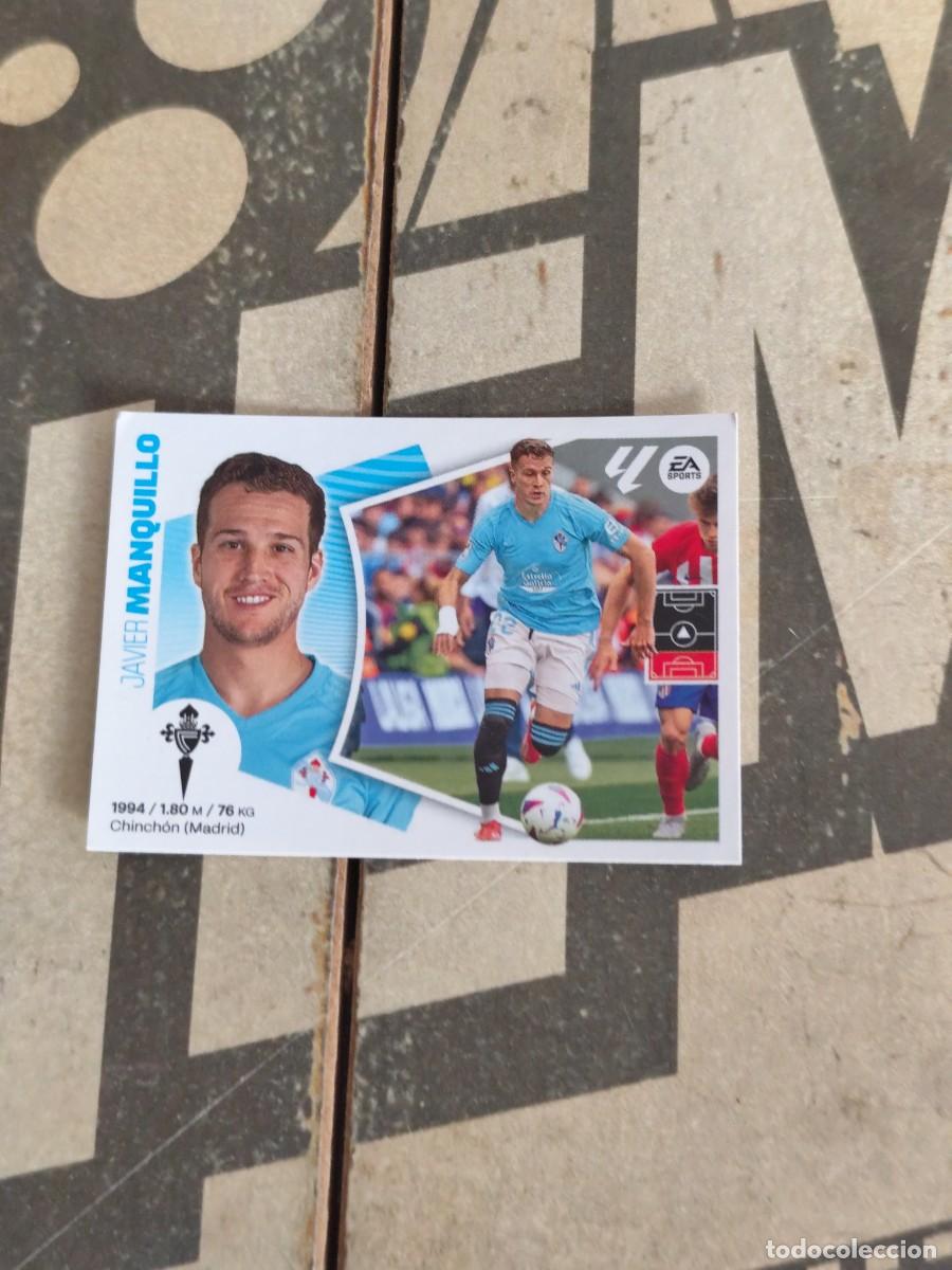 Cromos de f&uacute;tbol: Manquillo N&deg; 5 Celta Liga Este 24/25 sin pegar