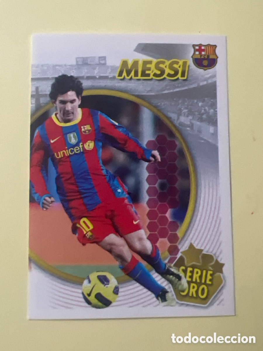 Cromos de f&uacute;tbol: E80. CROMO N&ordm; 121 MESSI PUZZLE - COLECCION OFICIAL BARCELONA LIGA 2010 2011 - 10 11 SIN PEGAR