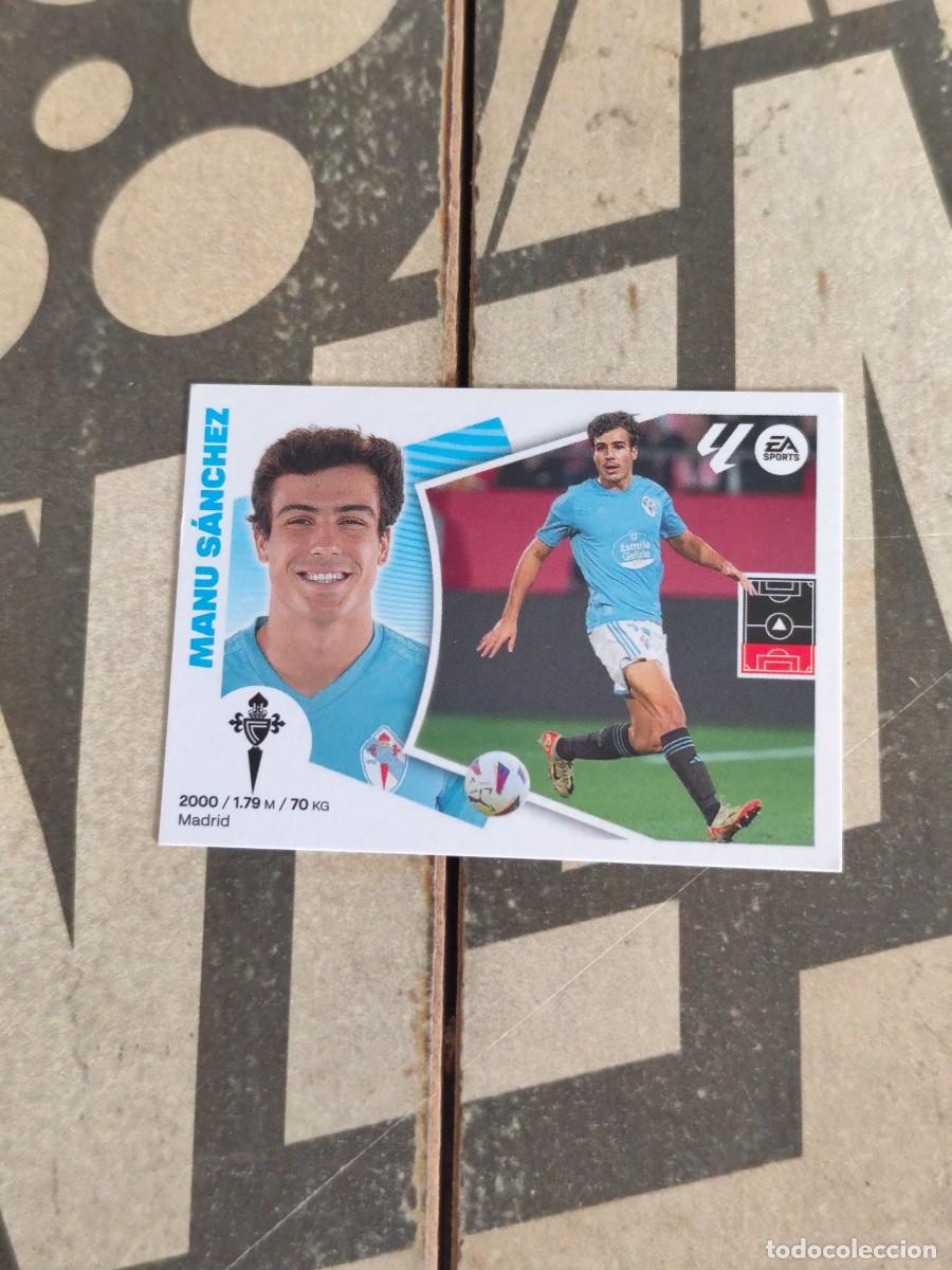 Cromos de f&uacute;tbol: Manu S&aacute;nchez N&deg; 10 Celta Liga Este 24/25 sin pegar