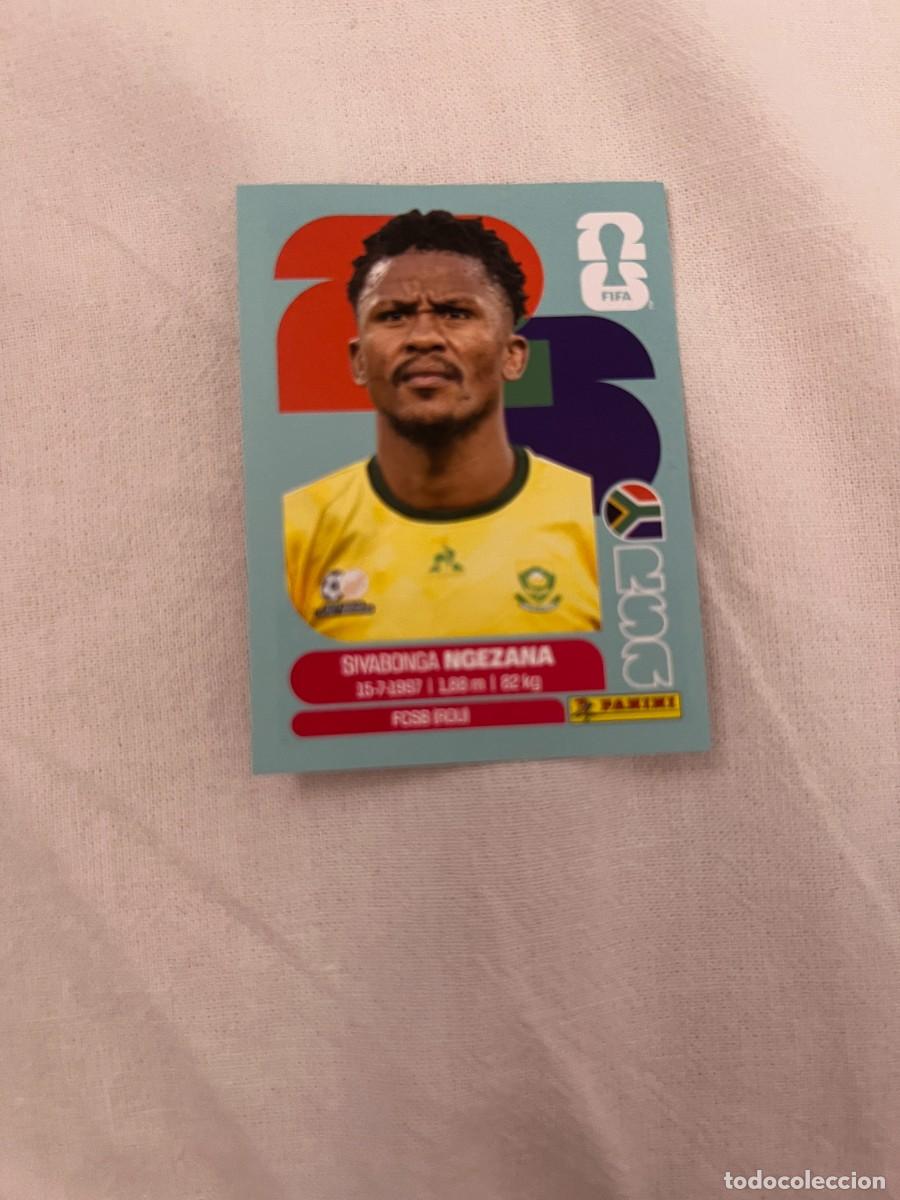 Cromos de f&uacute;tbol: 8 SIYABONGA NGEZANA SUDAFRICA MUNDIAL 26 2026 FIFA WORLD CUP PANINI