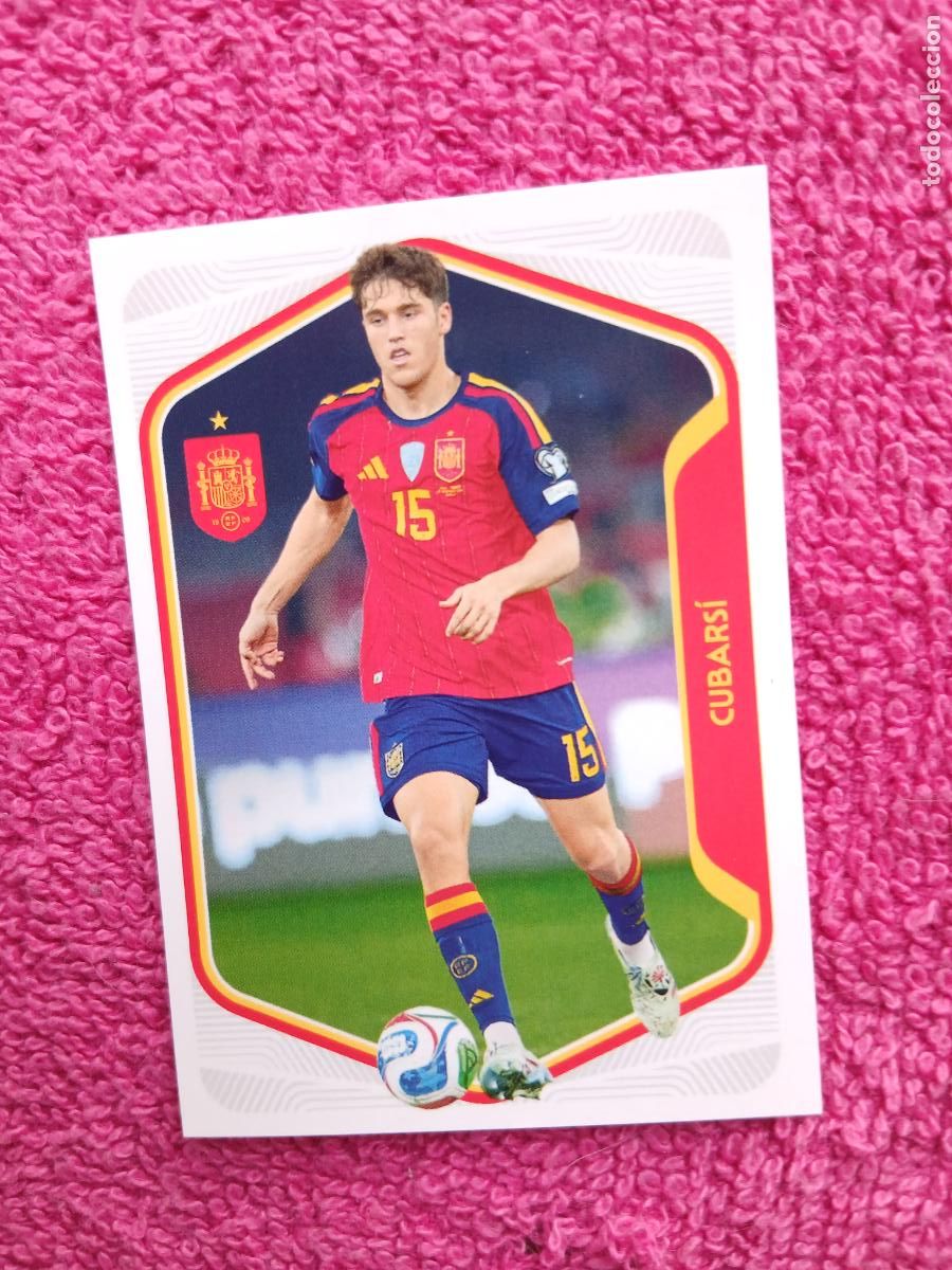 Cromos de f&uacute;tbol: espa&ntilde;a 2026 24 cubars&iacute; selecci&oacute;n espa&ntilde;ola panini carrefour family mundial de futbol
