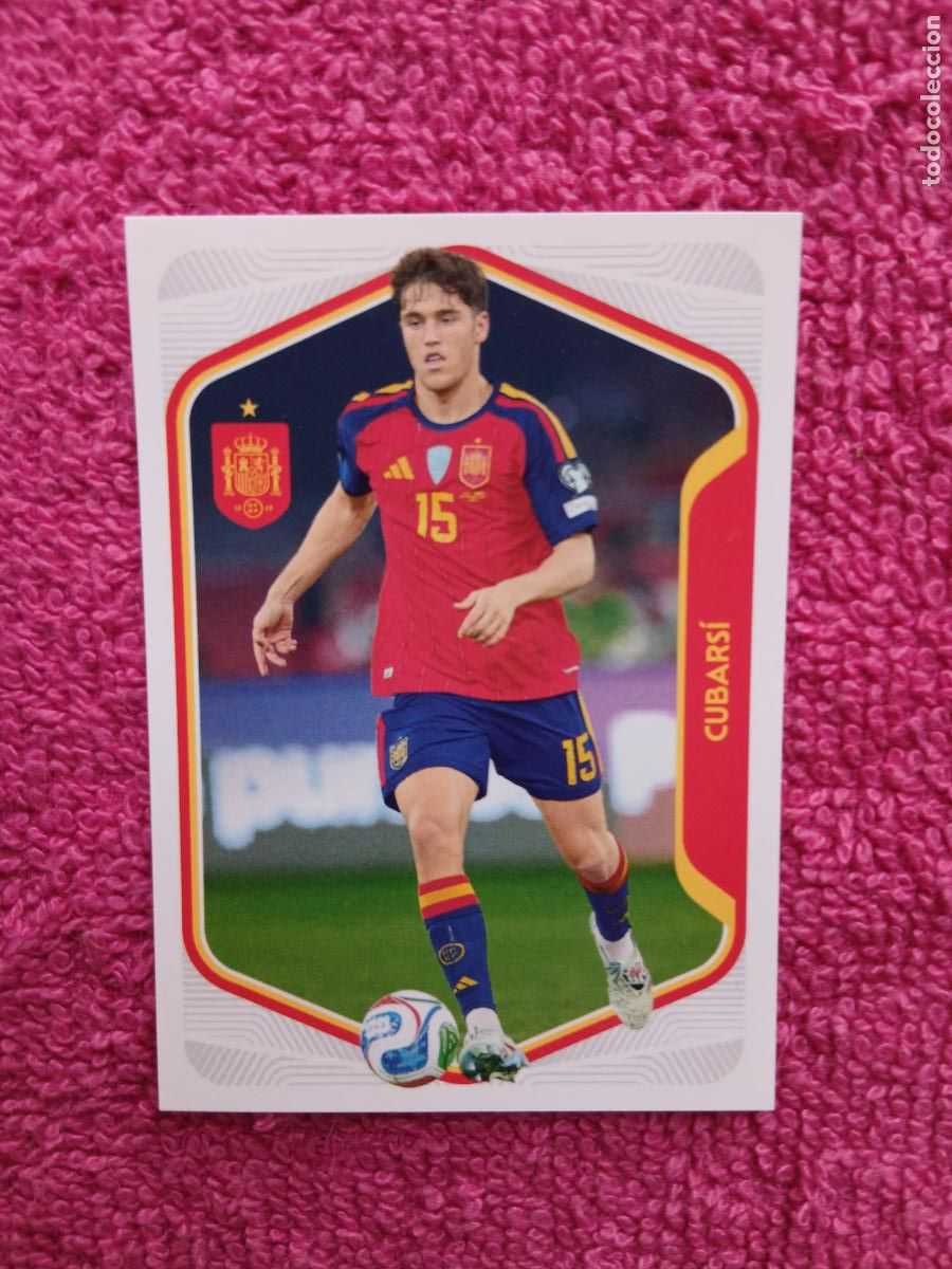 Cromos de f&uacute;tbol: espa&ntilde;a 2026 24 cubars&iacute; selecci&oacute;n espa&ntilde;ola panini carrefour family mundial de futbol