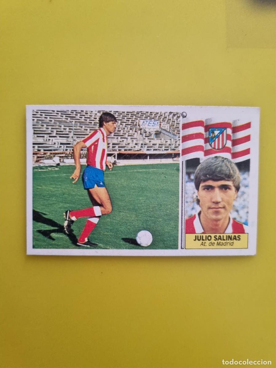 Football Stickers: ESTE 86 87 1986 1987 DESPEGADA JULIO SALINAS ATL DE MADRID N&ordm;25 FICHAJES AR826 LEER